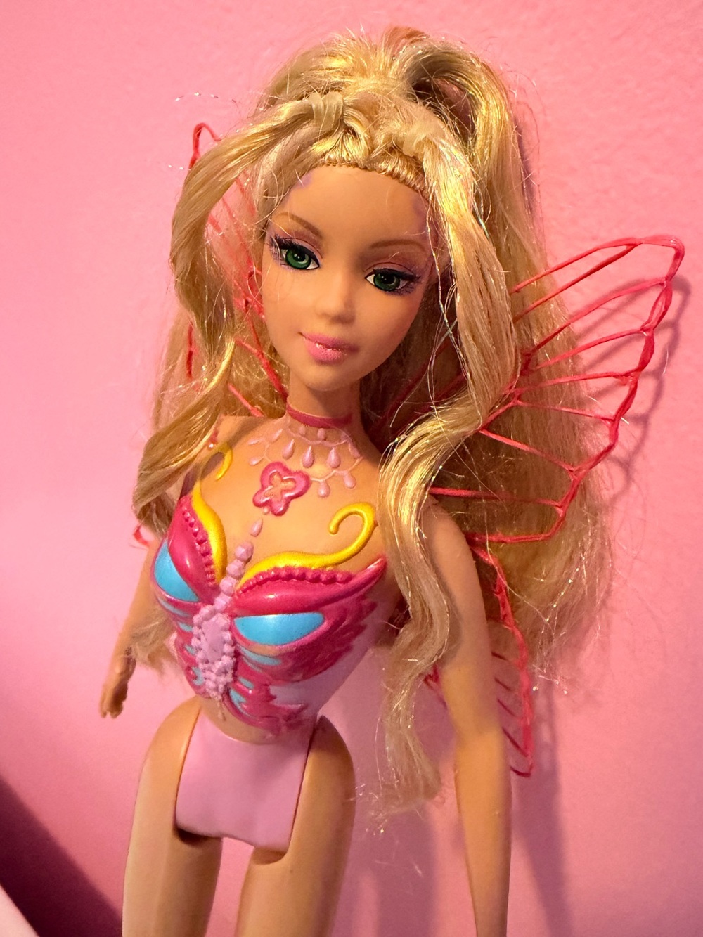 Rare Barbie Fairytopia Magic Of The Rainbow Rainbow Elina (Read description)